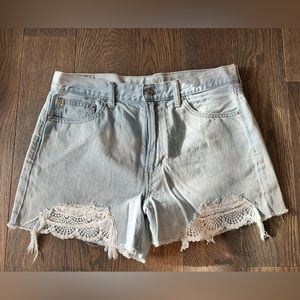 American Eagle mom shorts